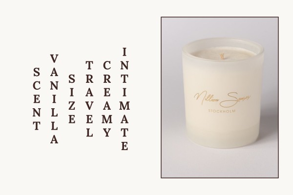 intimate creamy travel size vanilla scent