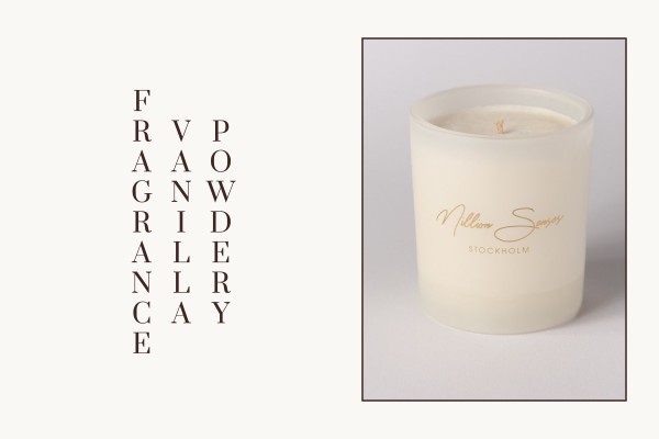 powdery vanilla fragrance