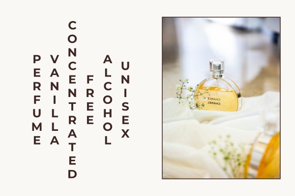 unisex alcohol free concentrated vanilla perfume